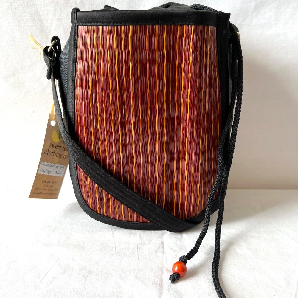 NWTS Baskets of Cambodia Bag by Sweet Tea Clothing Co. Crossbody Day Bag